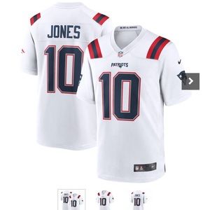 New England Patriots Men’s Mac Jones Jersey